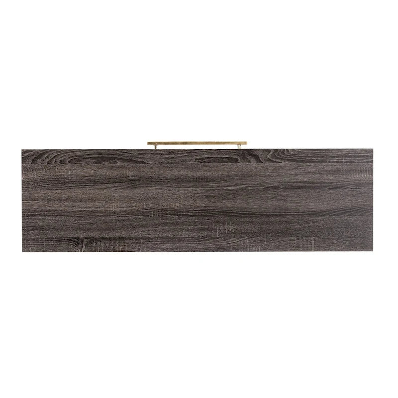 Konsolentisch aus Holz im Transitional-Stil mit Schublade