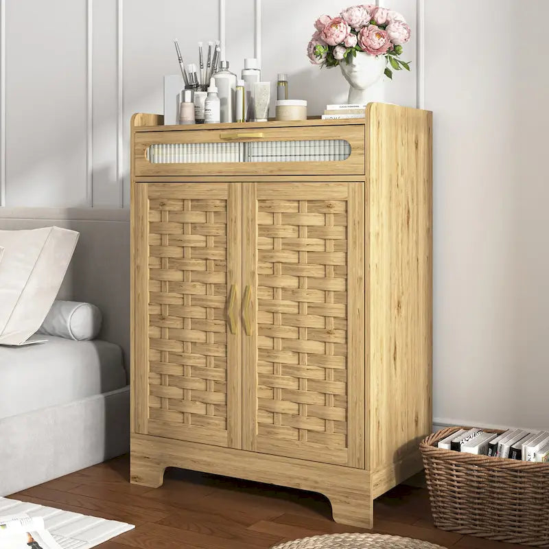Buffetschrank für die Kaffeebar im Landhausstil mit Schublade und verstellbarem Regalboden