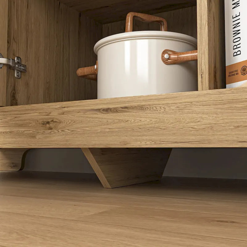 Buffetschrank für die Kaffeebar im Landhausstil mit Schublade und verstellbarem Regalboden