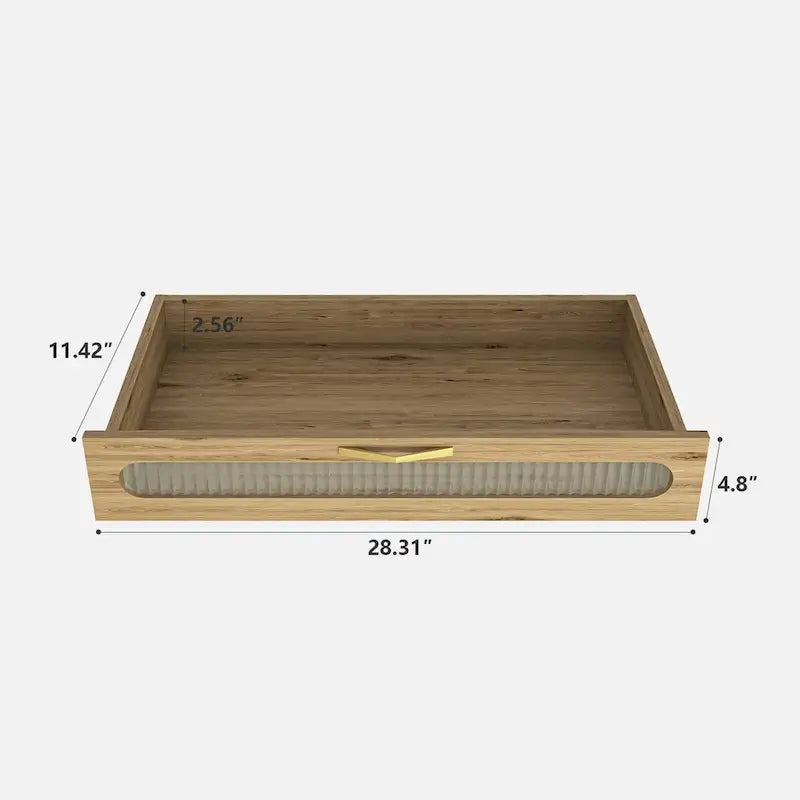Buffetschrank für die Kaffeebar im Landhausstil mit Schublade und verstellbarem Regalboden