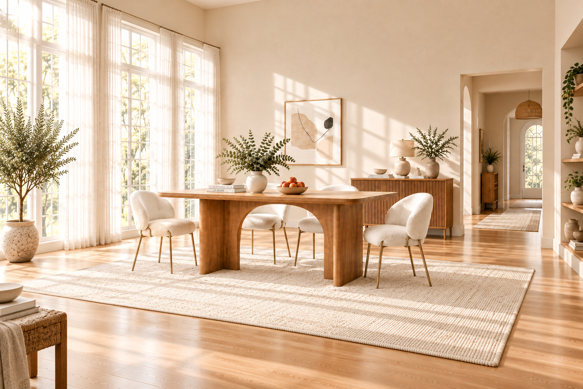 Further Wide Low Angle Dining Room